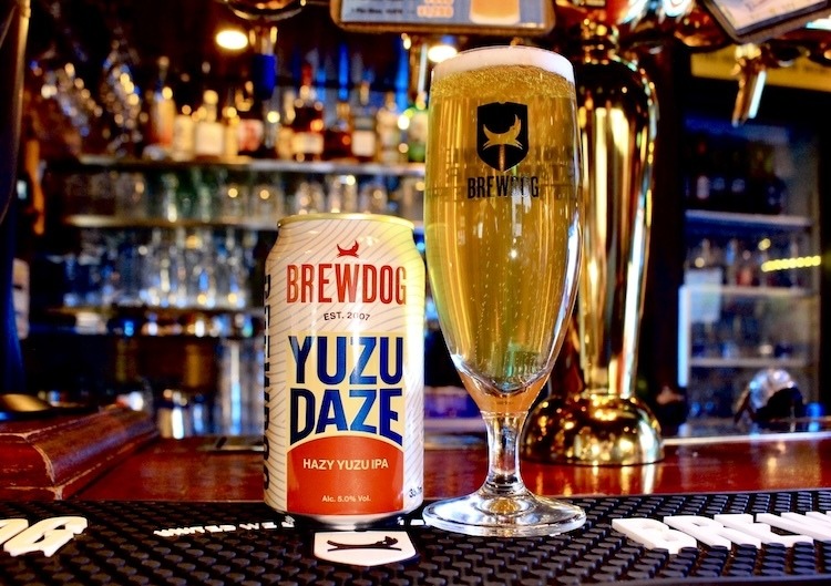 BREWDOG国産柚子使用の限定Hazy IPA「YUZU DAZE」を発売～成城石井で