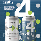 伯方の塩×DD4Dのコラボ第3弾。山椒と塩を効かせた春限定ラガー「Salz ~Sansho Light Lager with Salt~」が登場