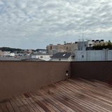 屋上　外気浴スペース