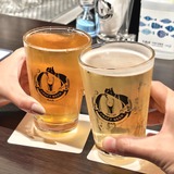 フィンバックIPA（写真向かって左）と、ノドゴシ（写真向かって右）