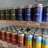 持ち帰り用の缶ビール