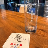 Köln/Cologne 2025 オリジナルシュタンゲグラスと押印済みのオリジナルコースター