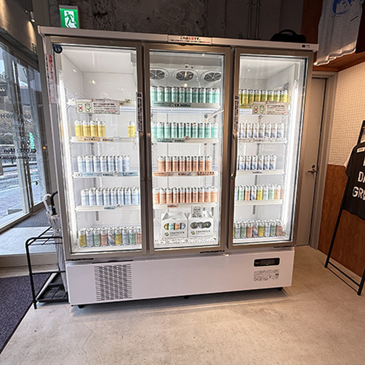 持ち帰り用の冷蔵ショーケース