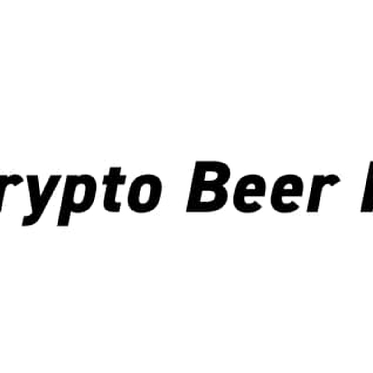 「Crypto Beer Punks」のロゴ