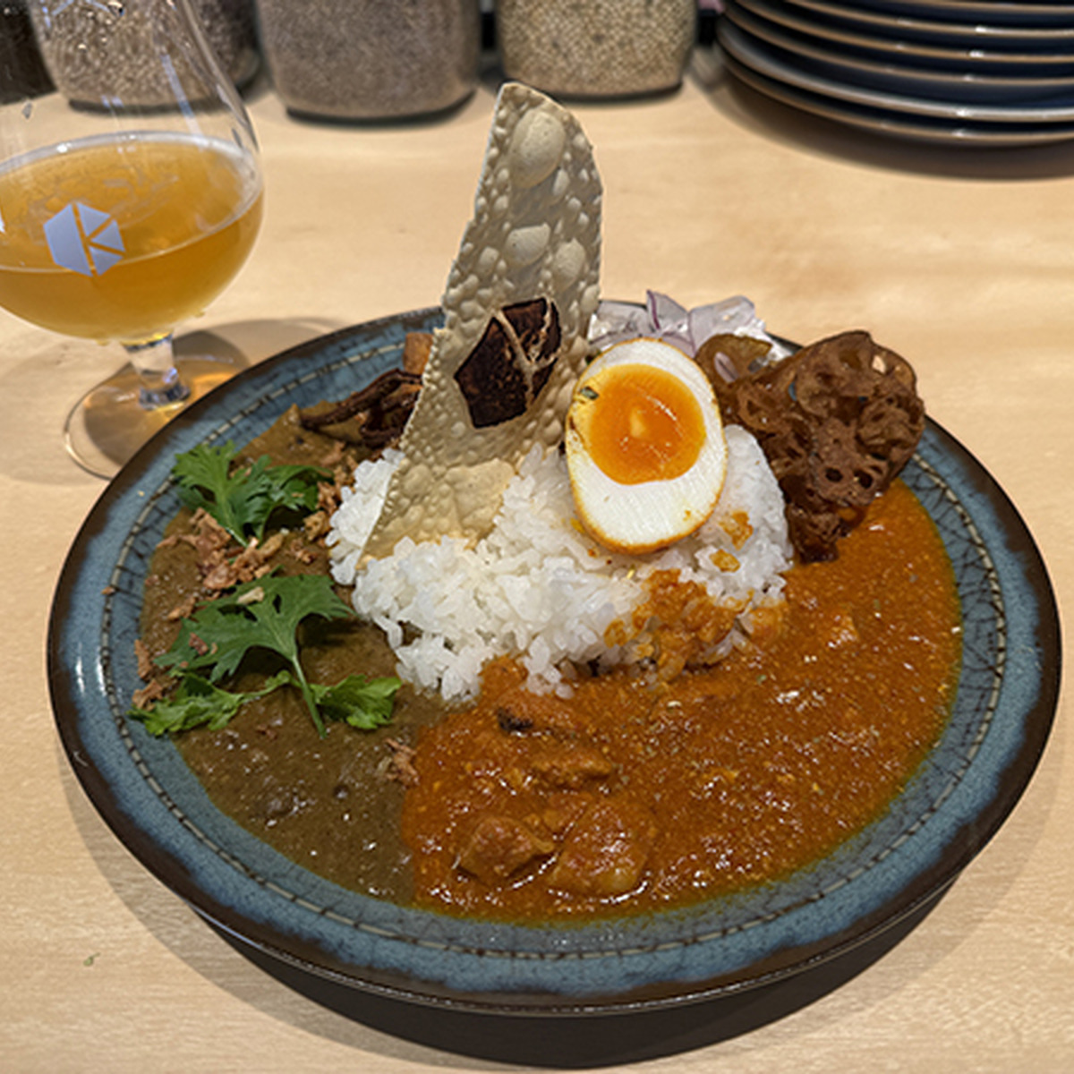 あいがけカレープレート