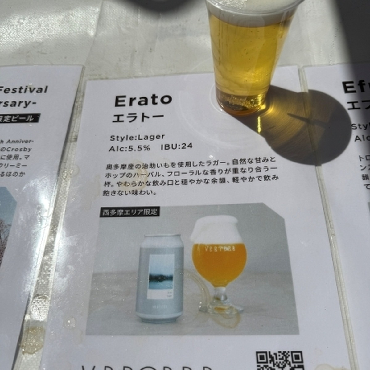 Erato（エラトー）／Lager／5.5%
