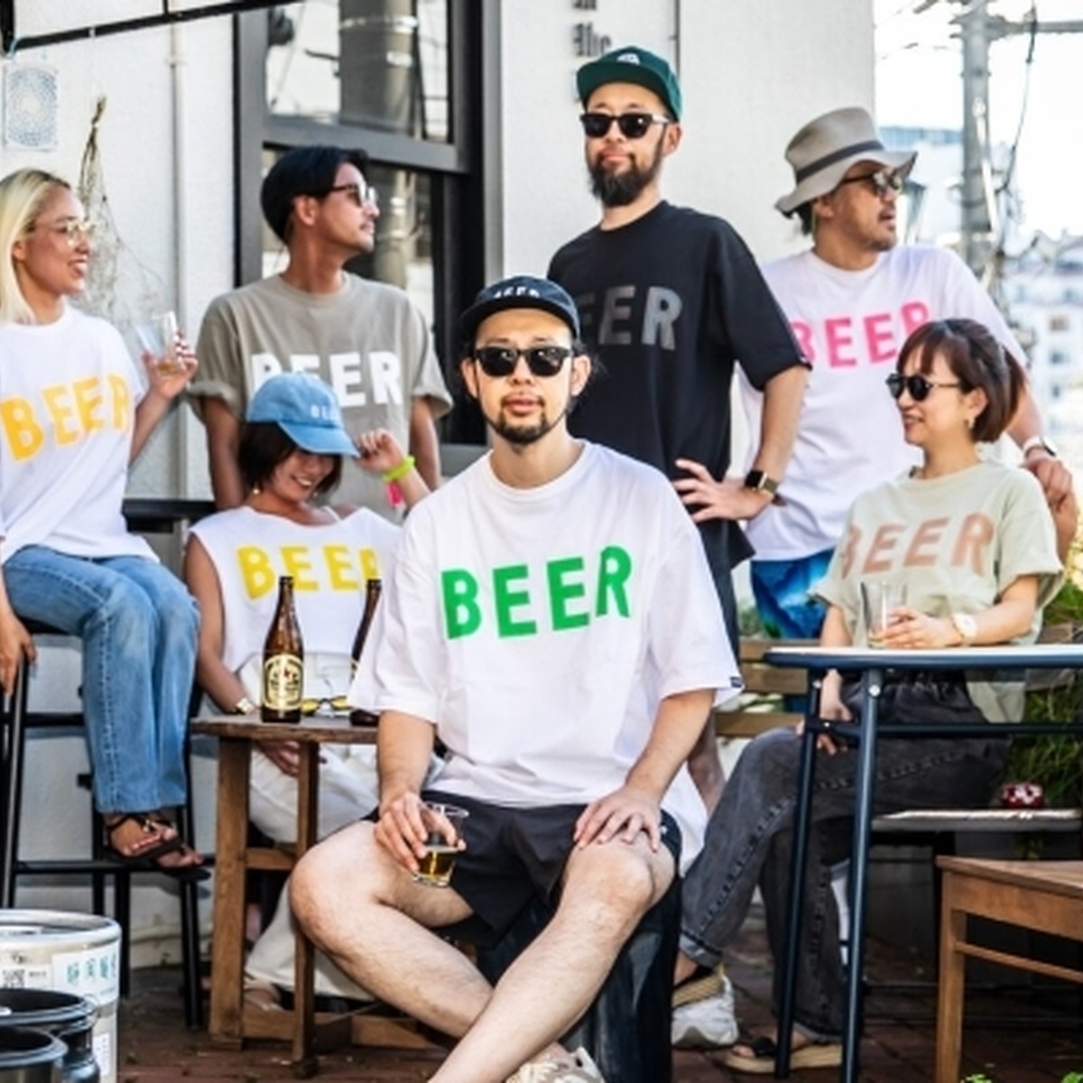 【POPUP】BEER（双子のラッパー”上鈴木兄弟”による BEER（ビール）をテーマにしたアパレルブランド。）