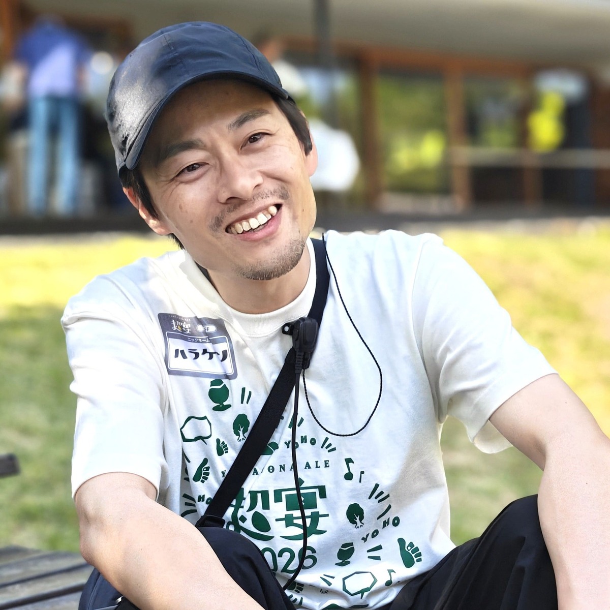 準備期間を楽しそうに振り返るハラケンさん