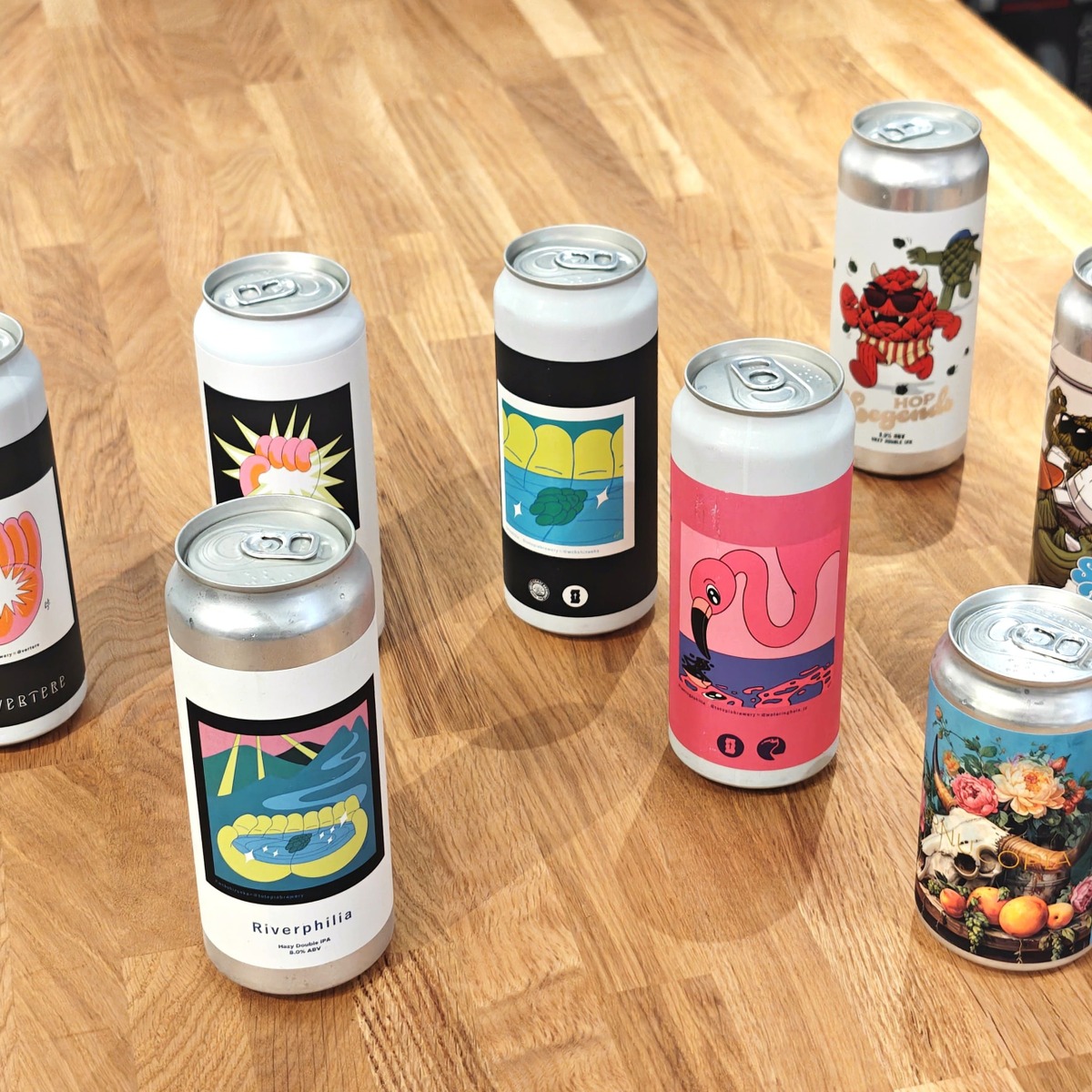 ヘイジー系コラボビールを編集部で飲み比べ！【VERTERE/Totopia/WCB/Inkhorn/鬼伝説/WATERING HOLE】