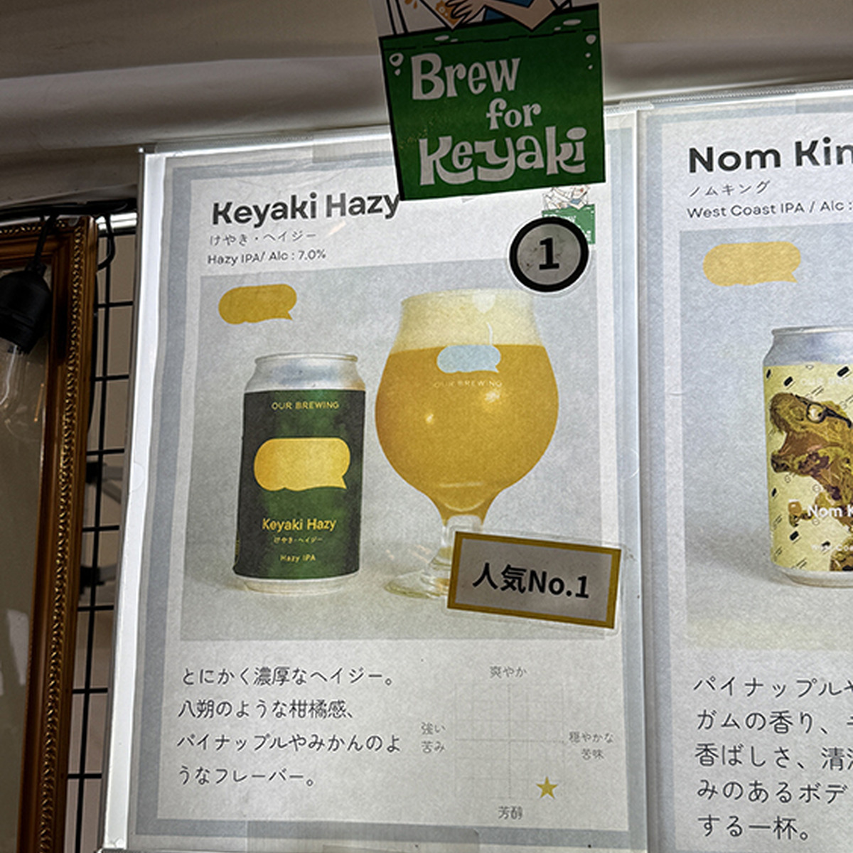 OUR BREWING「Keyaki Hazy」