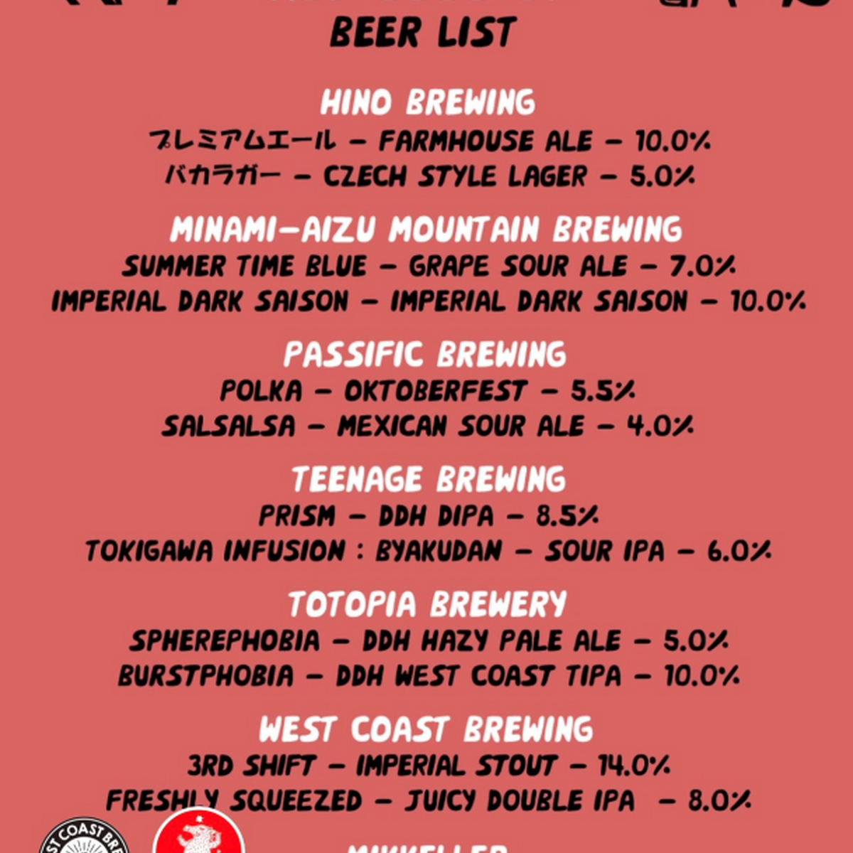 「Mikkeller & Friends Beer Weekend」が2年ぶりに開催！渋谷PARCO屋上にブルワーとビアギークが集結