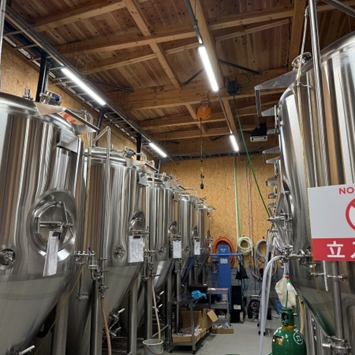 醸造所内