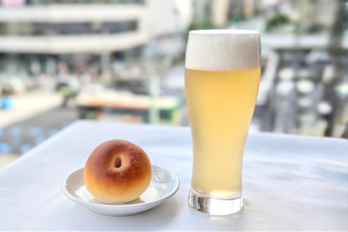 銀座木村家があんぱん端材をアップサイクル！初クラフトビール「桜あんぱんビール」8月1日提供開始