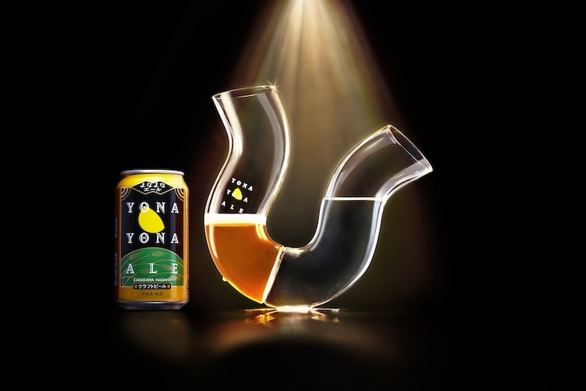 「ビールだけ飲むと倒れるグラス」ってなに！？強制的に水を飲ませる適正飲酒グッズが気になる