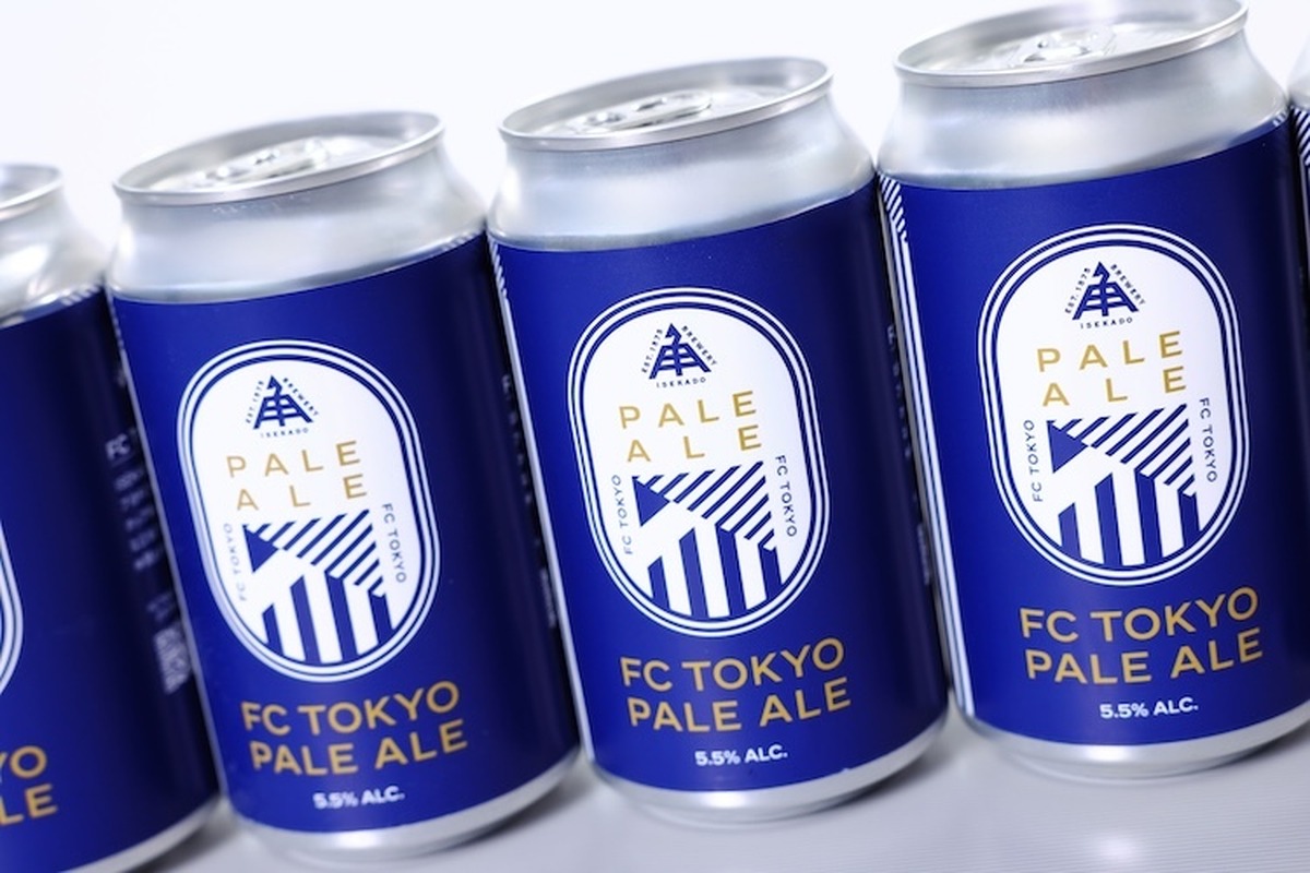 ISEKADO共同開発！FC東京初の缶クラフトビール「FC TOKYO PALE ALE」誕生