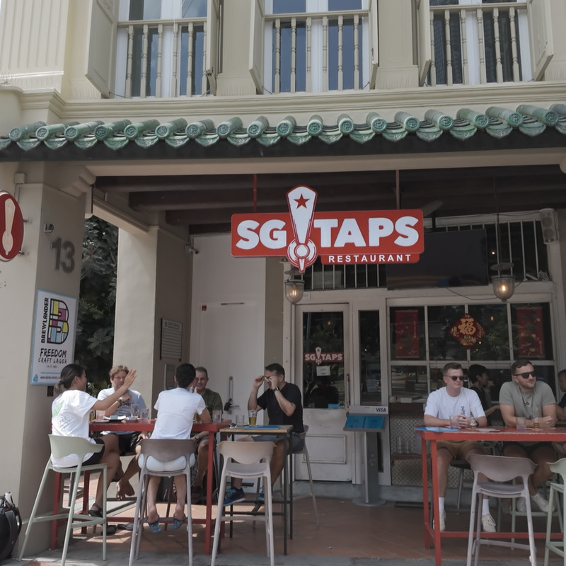 シンガポールのクラフトビールを知るならここからー日本人オーナーのSG Tapsに行ってきた 画像